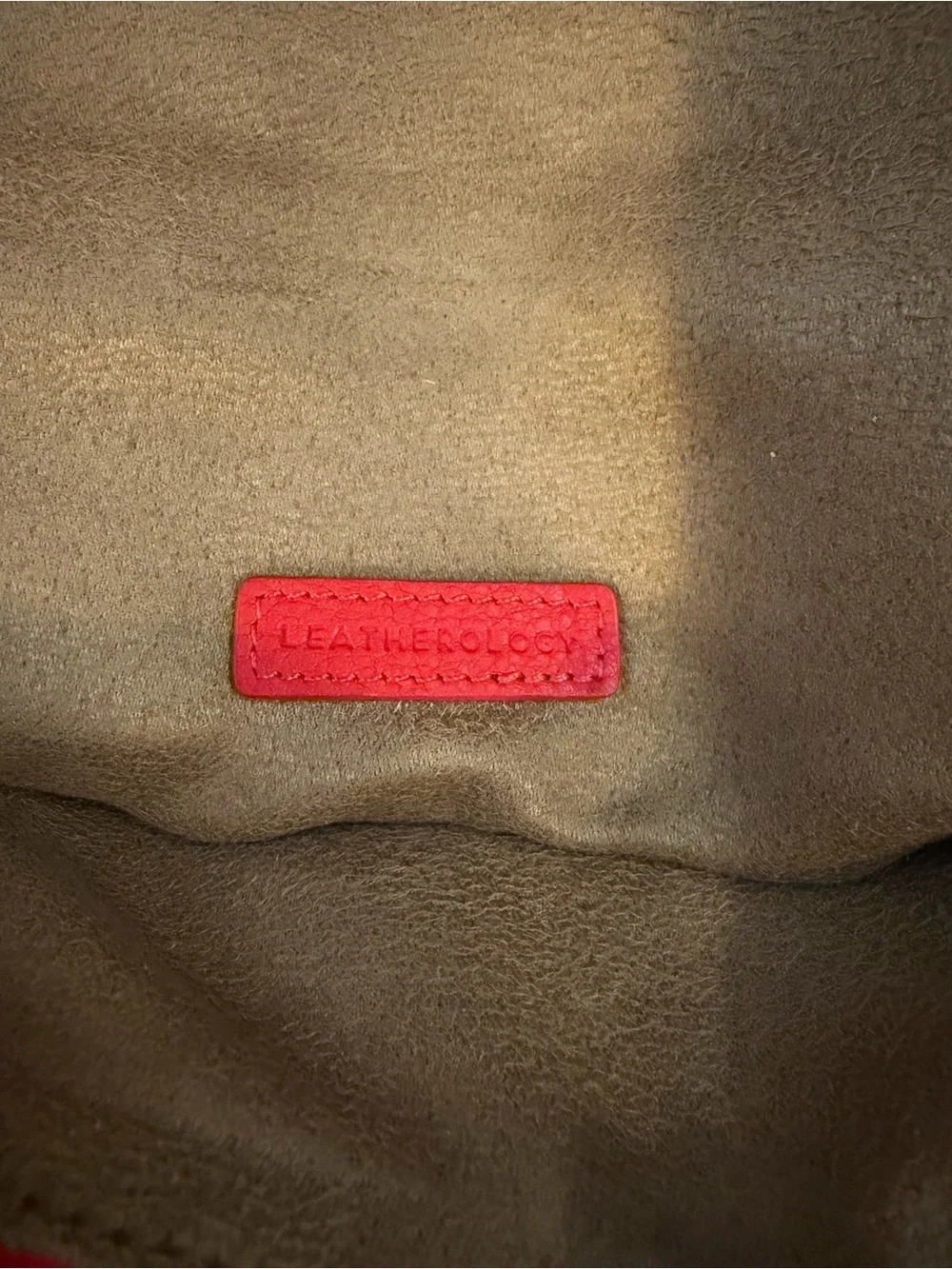 Leatherology Red Leather 15” Laptop Sleeve